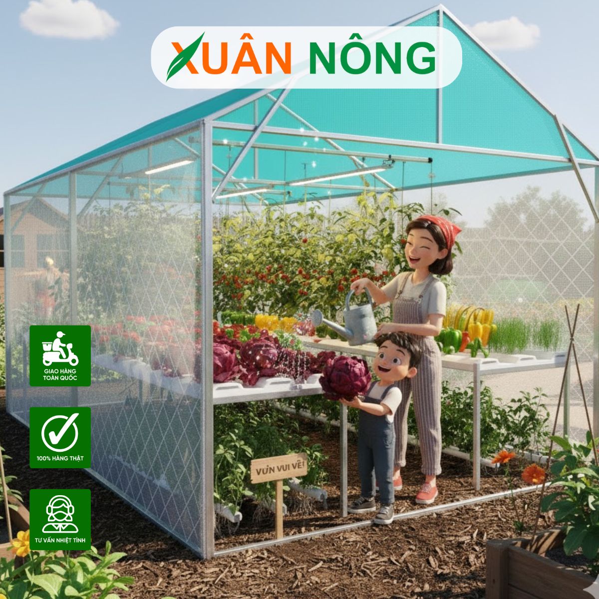 Nhà màng mini - Chi phí xây dựng, và những lưu ý khi lắp đặt