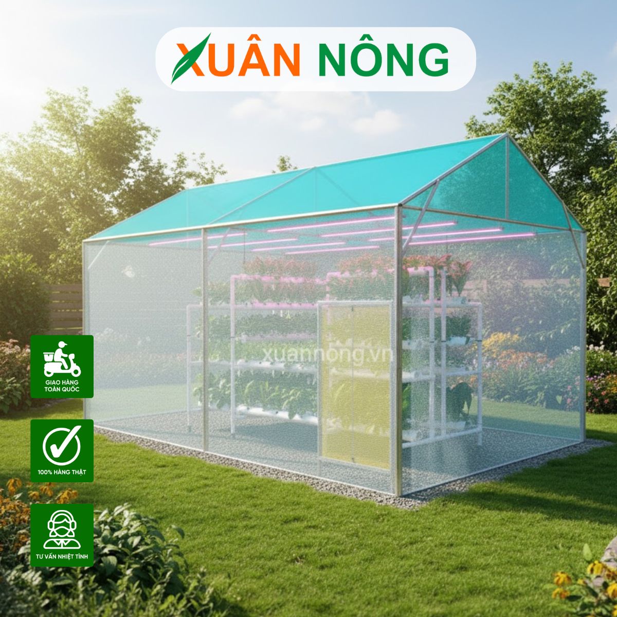 Nhà màng mini - Giải pháp trồng rau sạch tại nhà hiệu quả và tiết kiệm