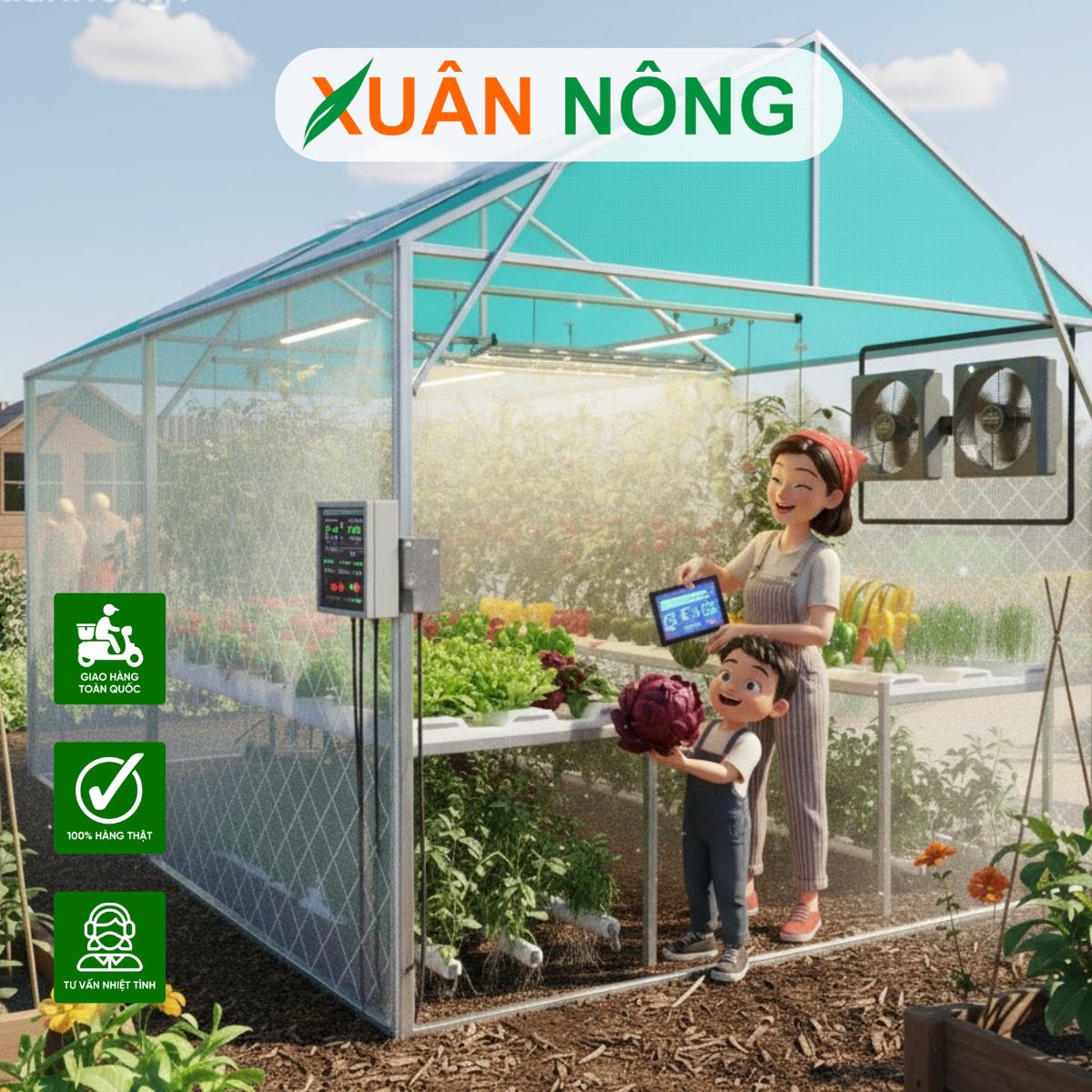 Nhà màng mini - Cách vận hành và tối ưu năng suất trồng trọt quanh năm