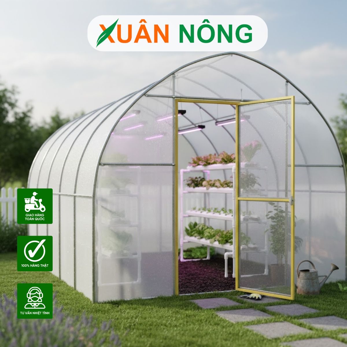 Nhà màng mini mái vòm đơn