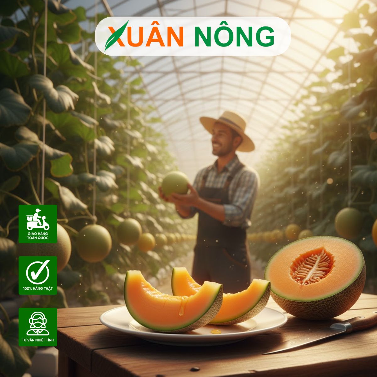 Nhà màng trồng dưa lưới - Phân tích chi phí theo cấu trúc và vật liệu